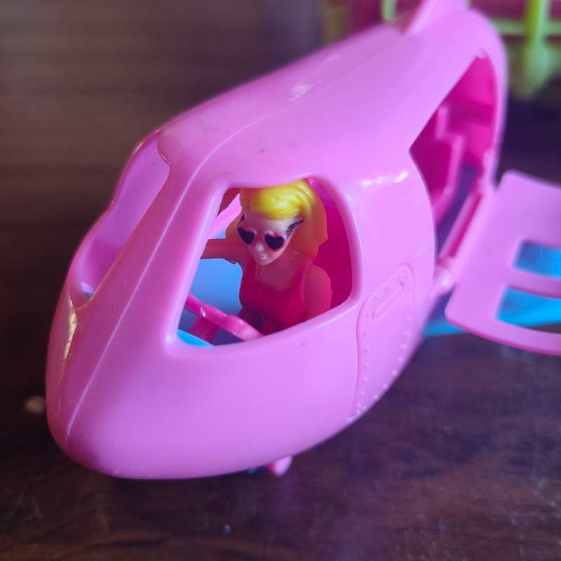 Three pink vehicles - 2 Barbie and 1 Simba