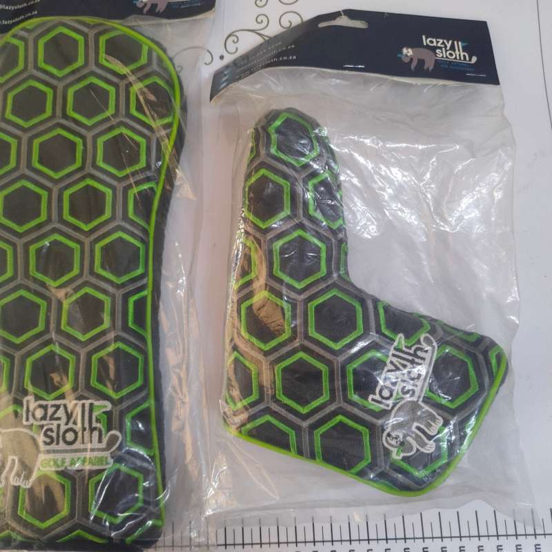 Golf club covers - lazy sloth - brand new