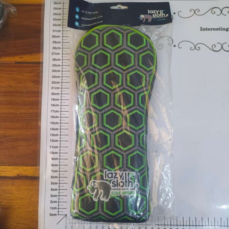 Golf club covers - lazy sloth - brand new
