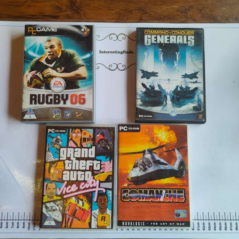 Lot of 4 PC games