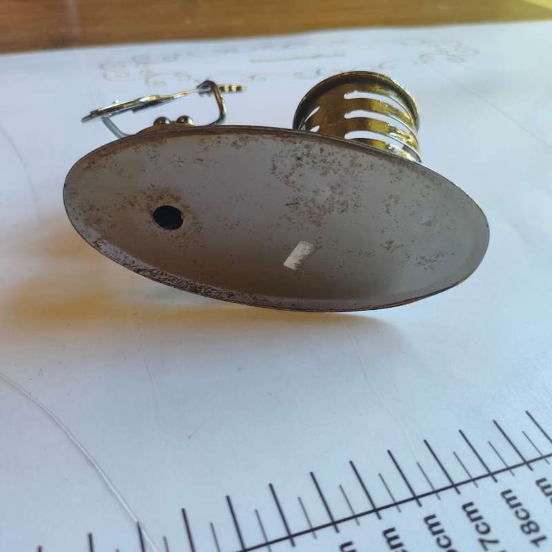 Novelty metal pen/pencil holder