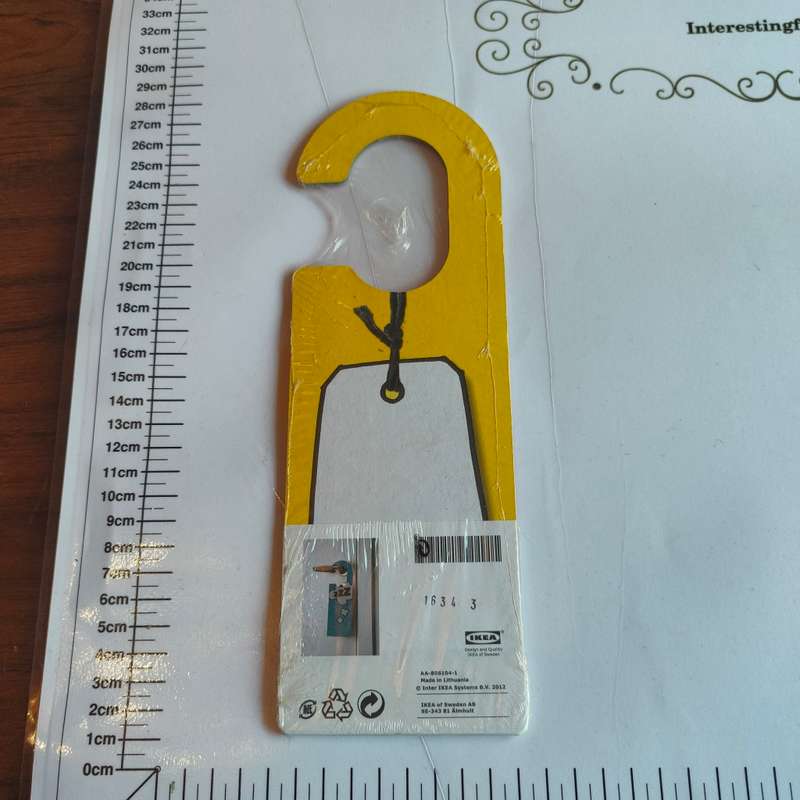 Pack of four door hangers - sealed