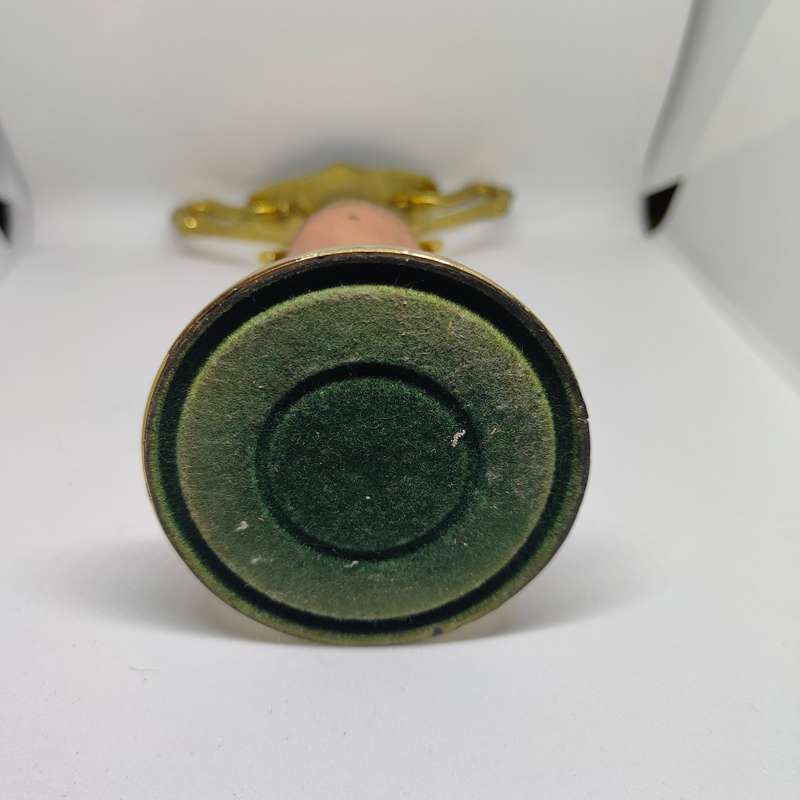 Stunning vintage brass and copper vase - Grecian style