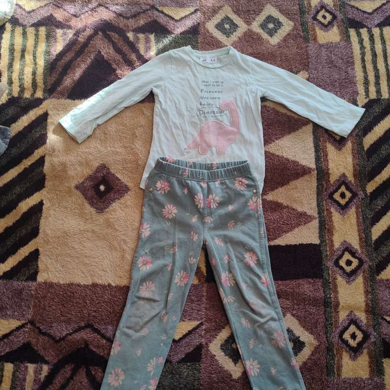 Girls pants and top - 4-5 years