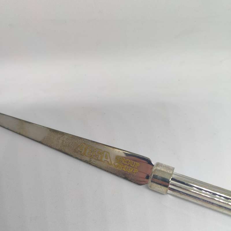 Vintage silverplate Elweco letter opener in original box