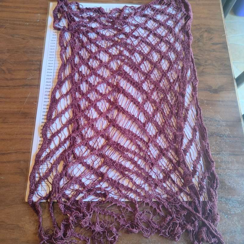 A gorgeous scarf - maroon