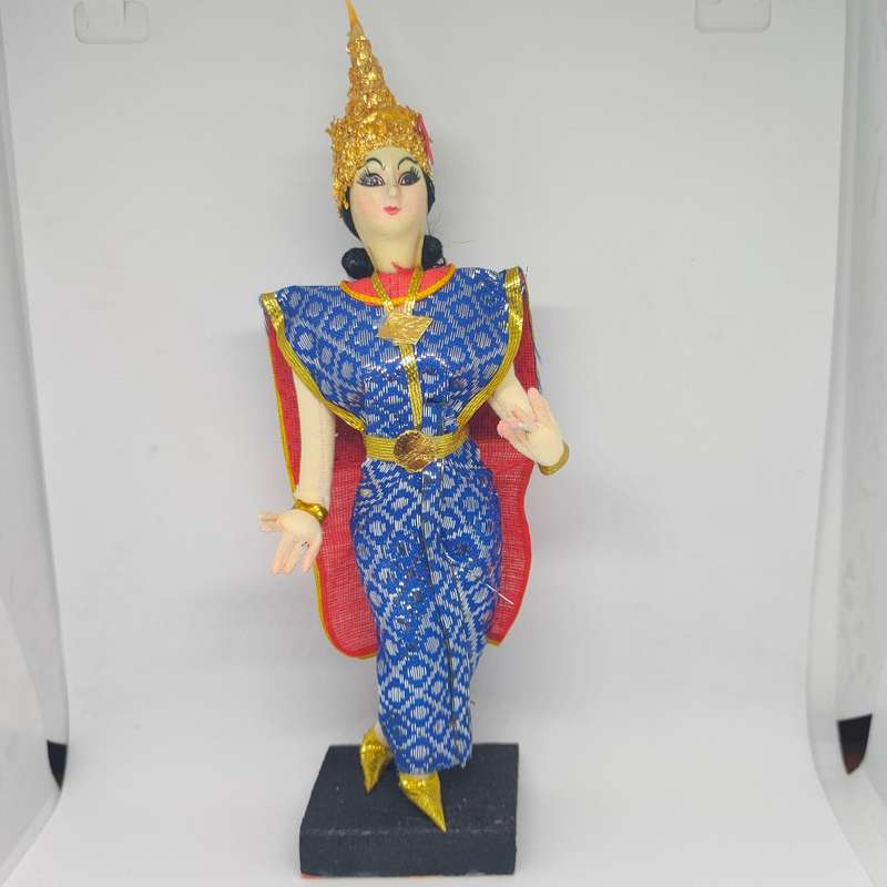 Vintage handmade Thai souvenir doll