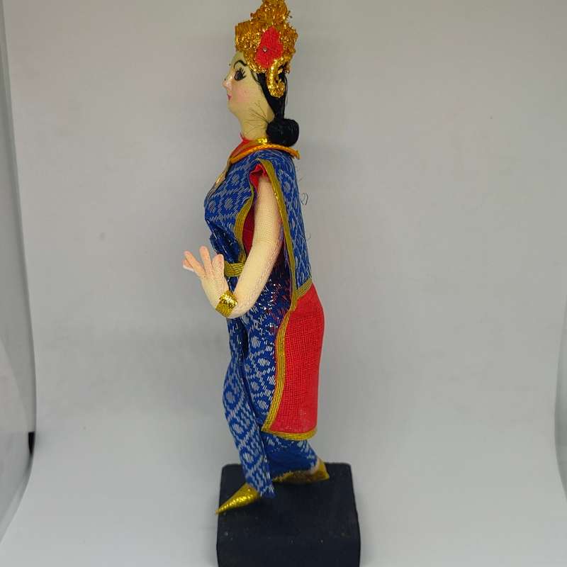Vintage handmade Thai souvenir doll
