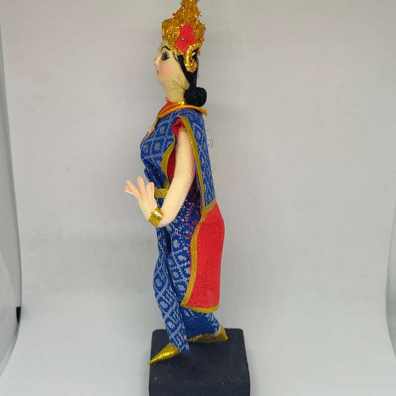Vintage handmade Thai souvenir doll