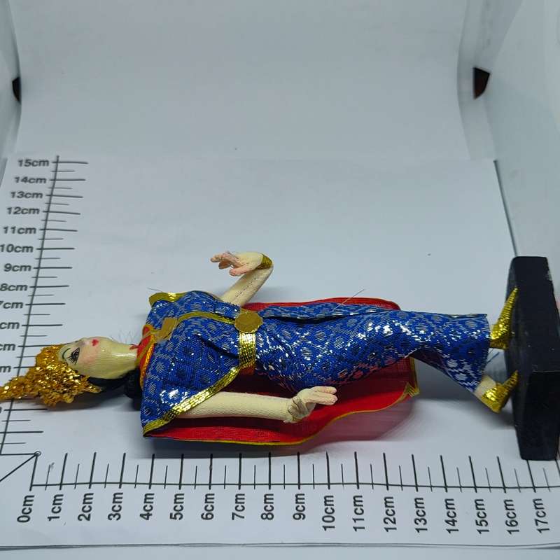 Vintage handmade Thai souvenir doll