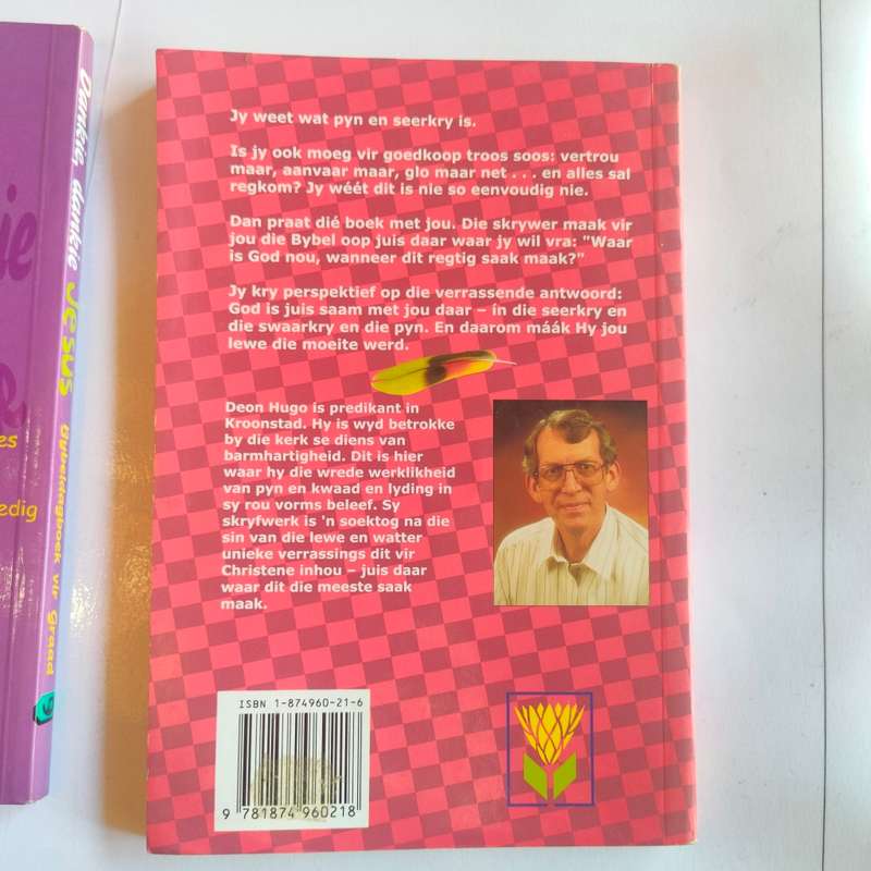 3 Christelike boeke - Die raakvat bybelgids, bybeldagboek vir Graad 9 en Waar is God wanneer...