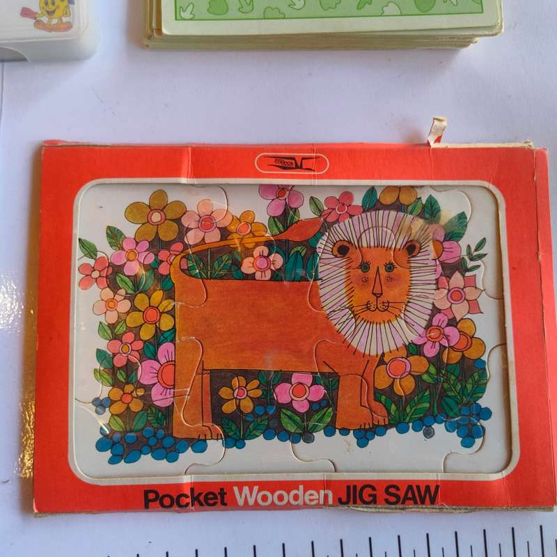 Big lot of toddler puzzles, card games and a board game