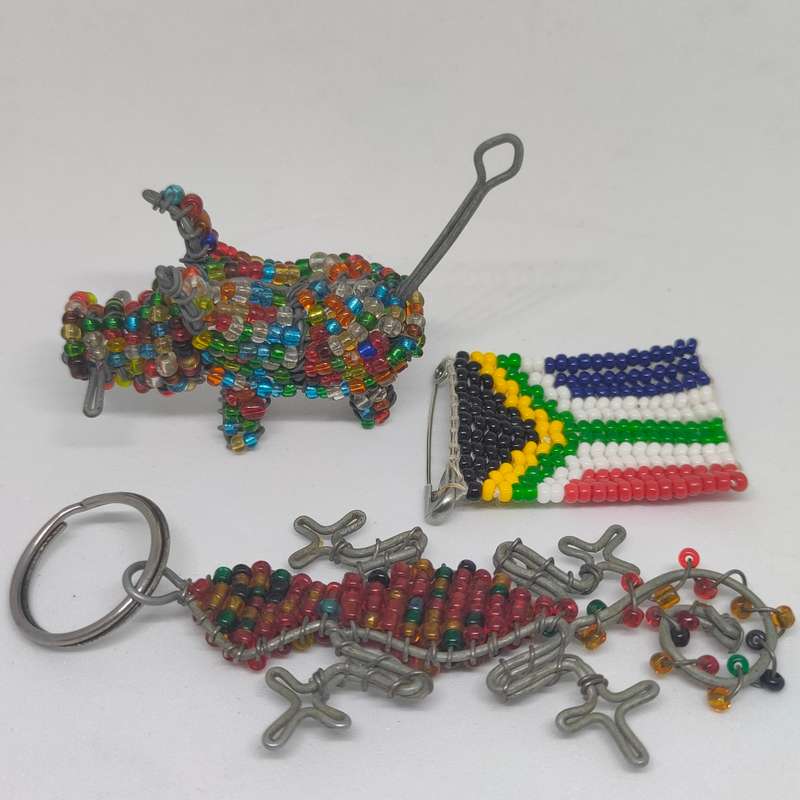 Nice lot of proudly South African ornaments
