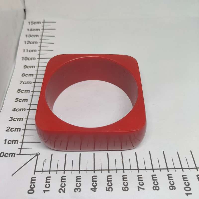Unique Red square bangle