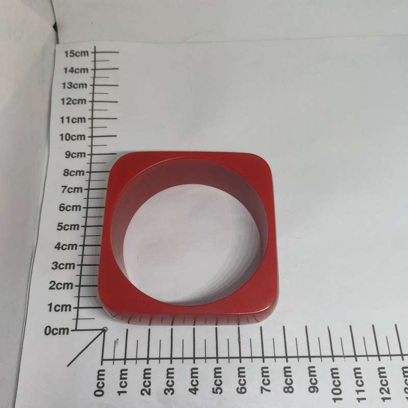 Unique Red square bangle