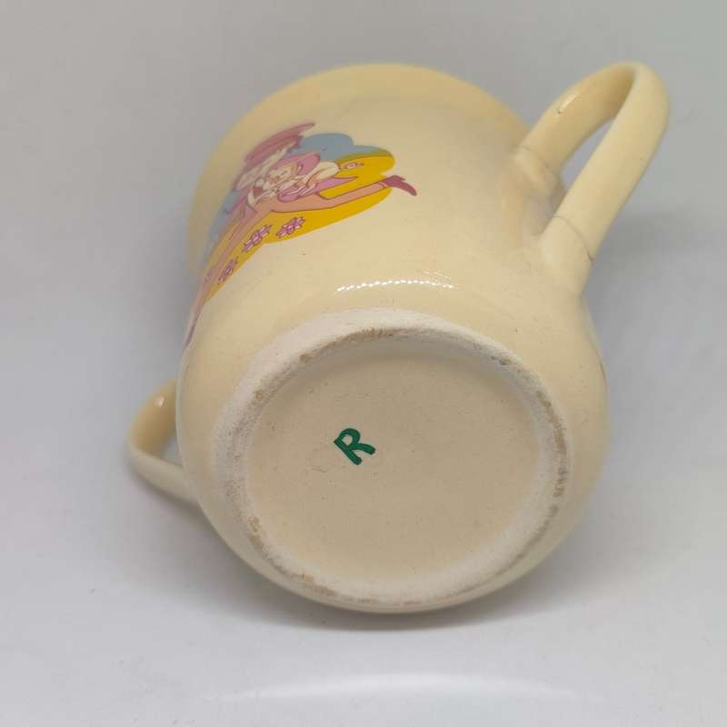 Two vintage kids mugs