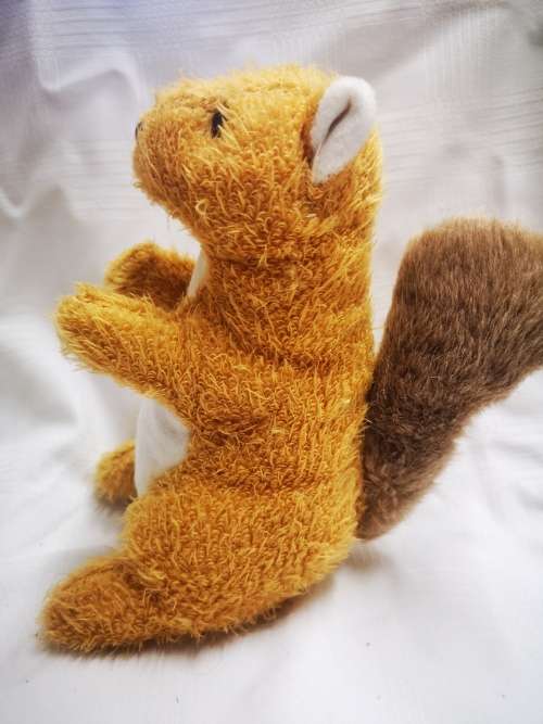 Sweet squirrel stuffed toy