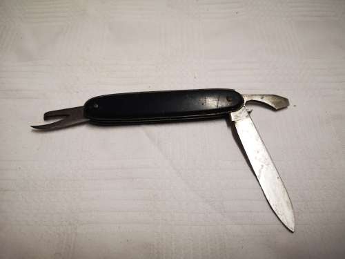 Vintage Voortrekkers pocket knife, inscribed with Hou Koers - Solingen Germany