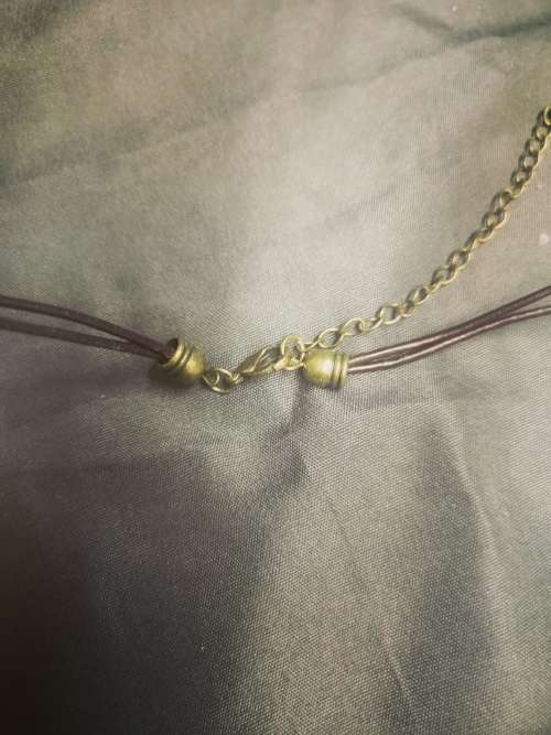 Stunning necklace with big heart pendant
