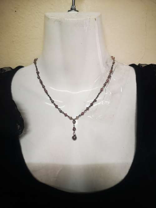 Pretty beaded necklace on auction
