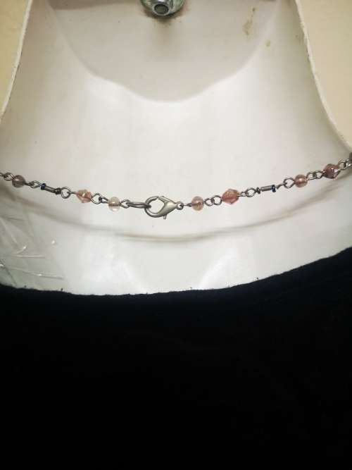 Pretty beaded necklace on auction