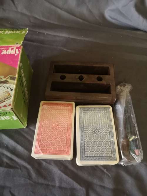 Awesome vintage card caddy - still sealed!