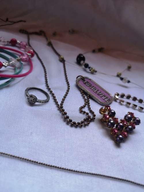 Nice big lot of costume jewelry, perfect for a little girl.