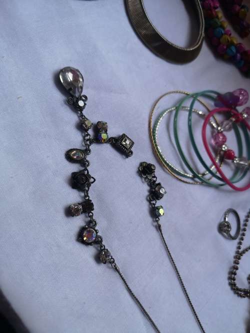 Nice big lot of costume jewelry, perfect for a little girl.