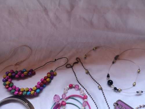 Nice big lot of costume jewelry, perfect for a little girl.