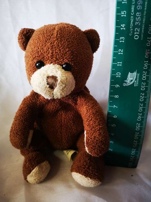 Adorable little Prima Toys brown bear on offer