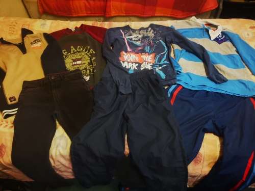 Large lot of boys winters clothing - ages 11-12 years and 13-14 years