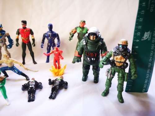 Big lot of action figures - includes Chap Mei, Kenner and Mattel