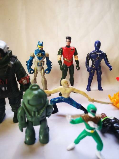 Big lot of action figures - includes Chap Mei, Kenner and Mattel
