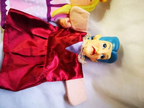 Three hand puppets on auction