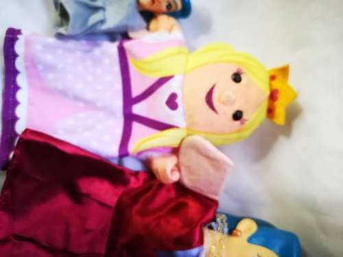 Three hand puppets on auction