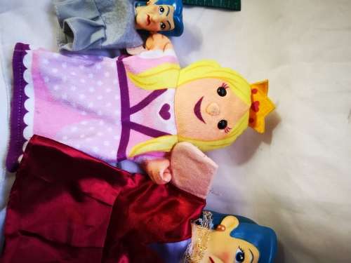 Three hand puppets on auction