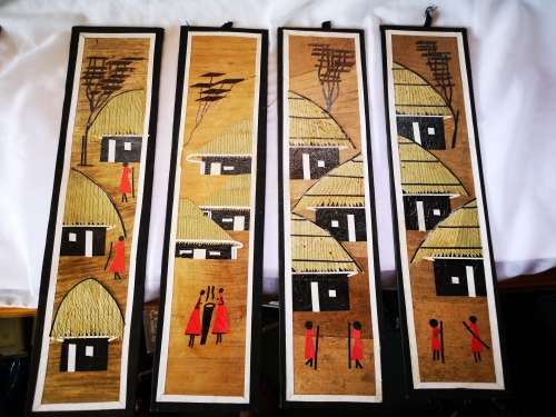 A beautiful 4 piece wall hanging/painting