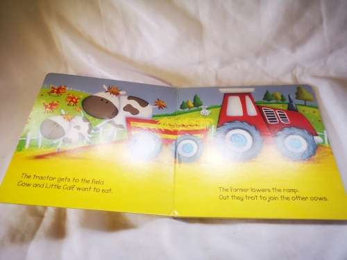Moo! Cute Cardboard book for toddler