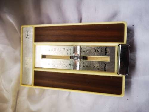 Vintage Stephens telephone index - like new!