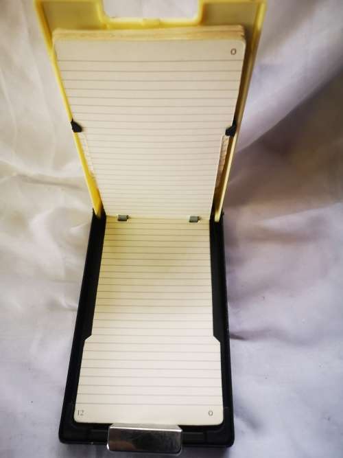 Vintage Stephens telephone index - like new!