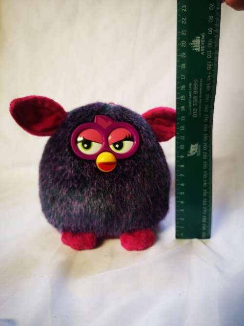 A gorgeous purple and pink Furby