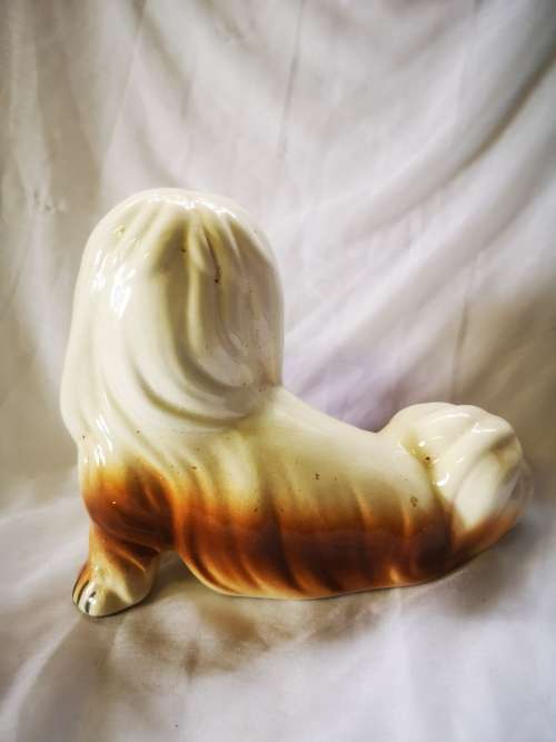 Beautiful large dog ornament