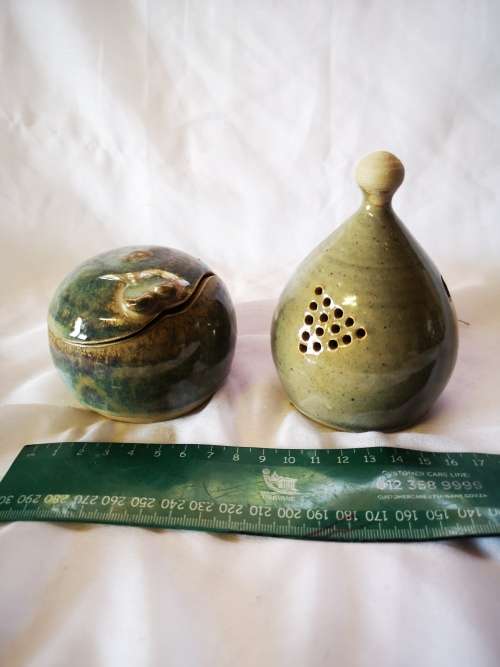 Two very interesting pottery items