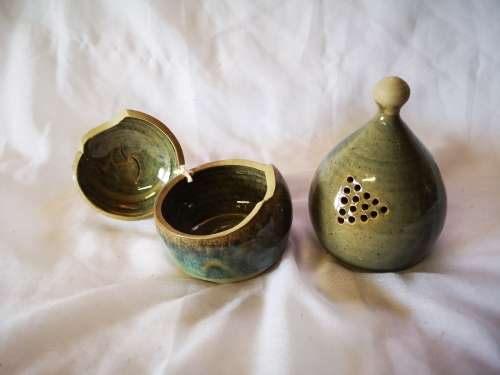Two very interesting pottery items