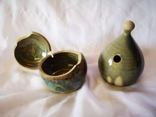 Two very interesting pottery items