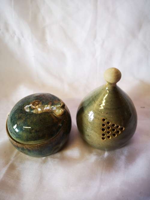 Two very interesting pottery items