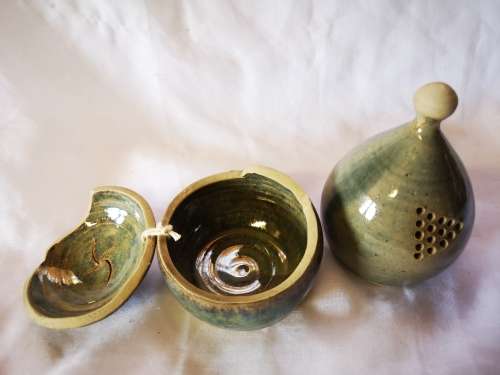Two very interesting pottery items