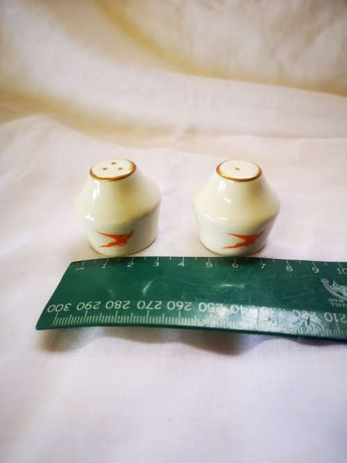 Vintage SAL salt and pepper shakers