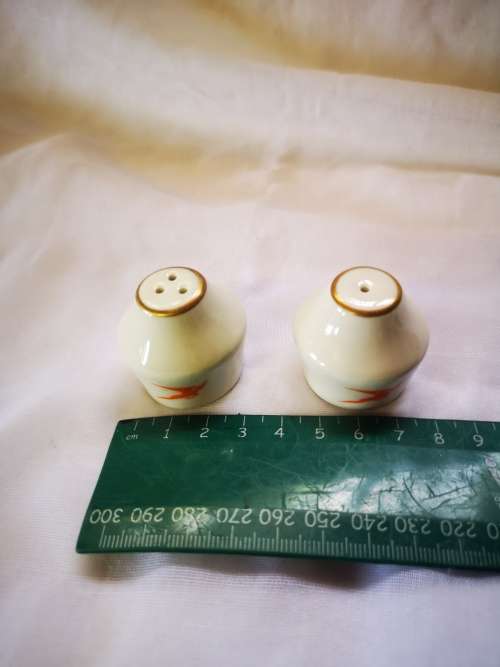 Vintage SAL salt and pepper shakers