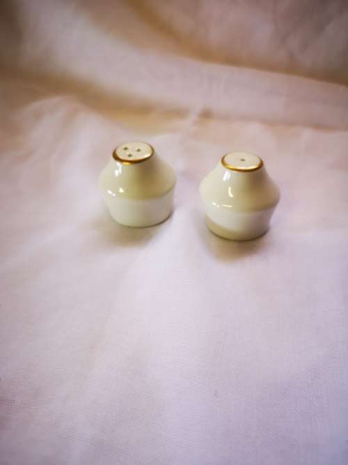 Vintage SAL salt and pepper shakers